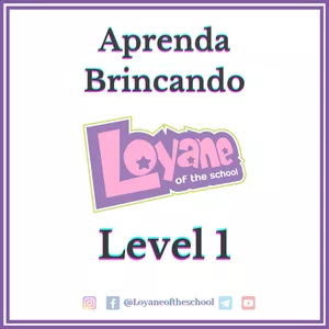 Imagem de capa para o Curso online Aprenda Inglês Brincando Level 1 - Loyane Of The School