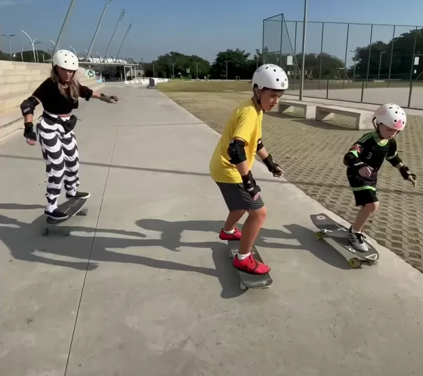 Sunta Park em Canoas com os alunos