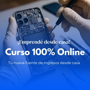Imagen de portada para Curso online Curso Reparacion de celulares 100% Digital