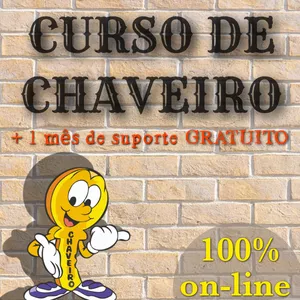 Curso de Chaveiro iniciantes + 1 mês de SUPORTE