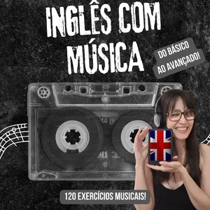 Cover image for Ebook Inglês com Música: do básico ao avançado