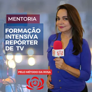 Imagem de capa para o Curso online Formação Repórter de TV - Mentoria Intensiva