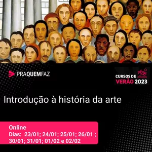 Imagem de capa para o Evento presencial Introdução à história da arte