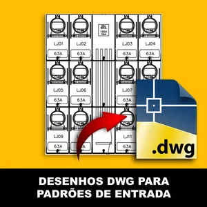 Imagem de capa para o Curso online Desenhos de Padrão de Entrada em DWG