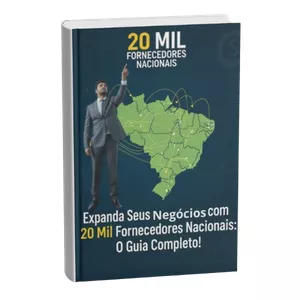 Imagem de capa para o Ebook LISTA DE FORNECEDORES + DE 20MIL MELHORES FORNECEDORES DO BRASIL À SUA ESPERA!
