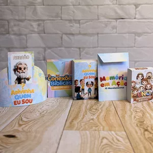 Imagem de capa para o Ebook Férias com Jesus – Kit de Jogos Bíblicos Educativos