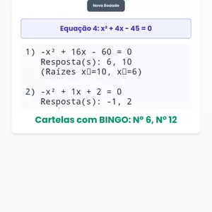 Imagem de capa para o Ebook Bingo da Matemática Digital