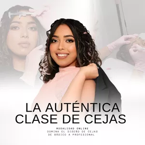 Imagen de portada para Curso online La Auténtica Clase de Cejas
