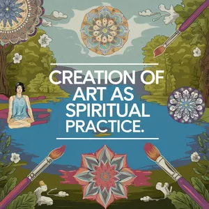 Imagen de portada para Curso online Creación de Arte como Práctica Espiritual