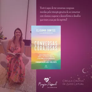 Imagem de capa para o Evento online Círculo Criativo de Áudio Leitura - Conversas Corajosas 