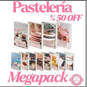 Imagen de portada para Ebook 🔥 Mega Pack Libros de Pasteles, Cupcakes, Postres sin horno, Coberturas y rellenos | Mis recetas más vendidas y probadas