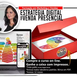Estratégia digital para venda presencial | Formação rápida em Marketing e Vendas 