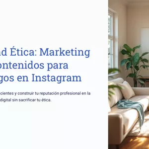 Imagen de portada para Ebook Visibilidad Ética: Marketing de Contenidos para Psicólogos en Instagram