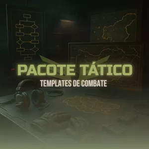Imagem de capa para o Curso online Pacote Tático – Templates de Combate