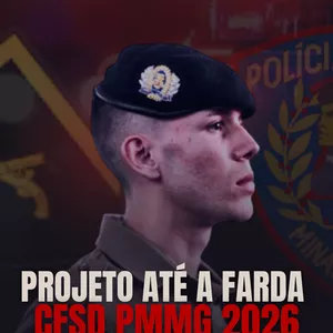 Imagem de capa para o Curso online CFSd BIZURADO: PROJETO ATÉ A FARDA PMMG 2026