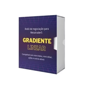 Imagem de capa para o Curso online Gradiente Linear, Robô de Negociação para Day Trade em Mini-índice, Mini-Dolar e Ações
