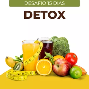 Imagem de capa para o Ebook Desafio DETOX 15 dias