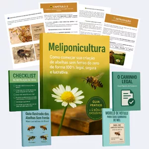 Imagem de capa para o Ebook Meliponicultura - Plano Completo