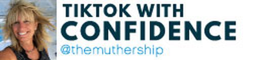TikTok Confidence with @themuthership logo