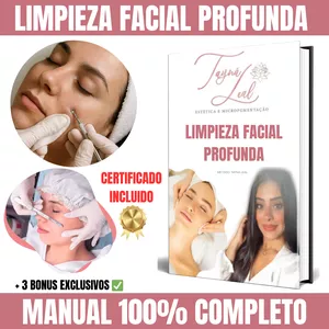 Imagem de capa para o Curso online Manual de Limpieza Facial Profunda con Certificado