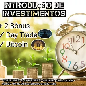 Imagem do curso Aprenda sobre Investimentos, Day Trade e Bitcoin