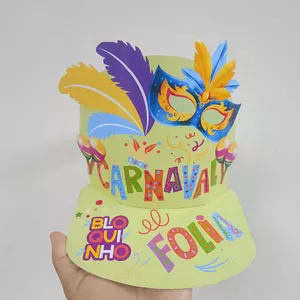 Imagem de capa para o Ebook Viseira de carnaval verde