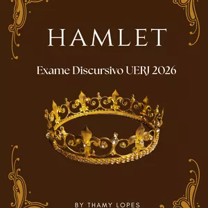 Imagem de capa para o Ebook 5 modelos de Redação UERJ 2026