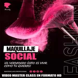 Imagen de portada para Curso online CURSO DE MAQUILLAJE SOCIAL