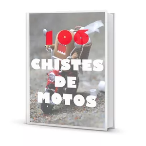 Imagen de portada para Ebook 106 Chistes de Motos