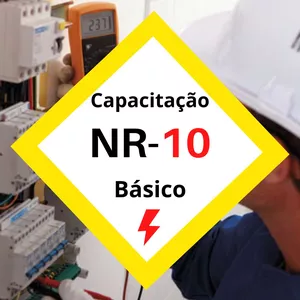 Imagem de capa para o Curso online CURSO DE CAPACITAÇÃO NR10 (BÁSICO)