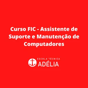 Imagem de capa para o Curso online Curso FIC - Assistente de Suporte e Manutenção de Computadores