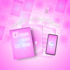 Imagen de portada para Ebook Diario  de  manifestaciones: Creando mi nueva vida