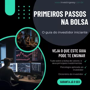 Imagem de capa para o Ebook Primeiros passos na bolsa-guia do investidor iniciante