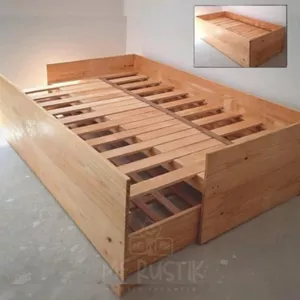 Imagem de capa para o Ebook CAMA 3 EM 1 - CAMA DE SOLTEIRO QUE VIRA CAMA DE CASAL 