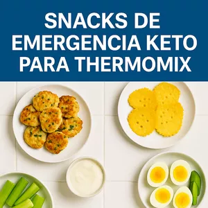 Imagen de portada para Ebook Snacks KETO de Emergencia para la Thermomix®