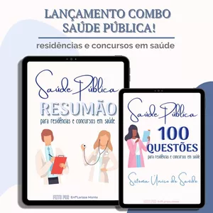 Imagem de capa para o Ebook Combo Saúde Pública
