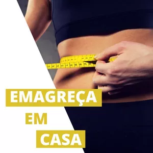 Imagem de capa para o Ebook EMAGRECENDO EM CASA → PLANILHA DE TREINO DE 6 SEMANAS PARA MULHERES