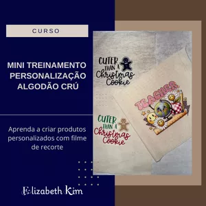 Imagem de capa para o Curso online Mini Treinamento de Personalização de Algodão Crú