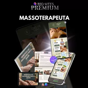 Imagem de capa para o Curso online BIO SITE PREMIUM - MASSOTERAPEUTA 