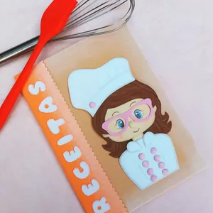 Imagem de capa para o Ebook Molde Cozinheira - EVA