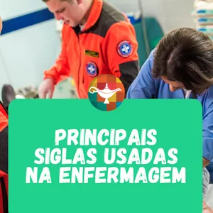 Imagem de capa para o Ebook Principais Siglas Usadas na Enfermagem