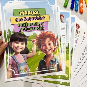 Imagem de capa para o Ebook Manual do Relatórios Maternal e Pré-Escola