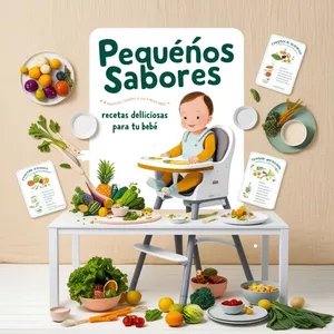 Imagen de portada para Ebook Pequeños Sabores: Recetas Deliciosas para Tu Bebé