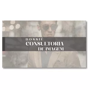 Imagem de capa para o Curso online Dossiê Consultoria de Imagem Masculina Editável