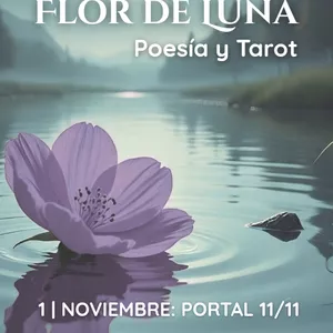 Imagen de portada para Ebook Flor de Luna | Poesia y Tarot