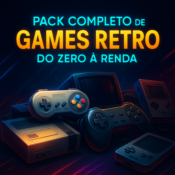 Imagem do curso Pack Completo de Games Retrô