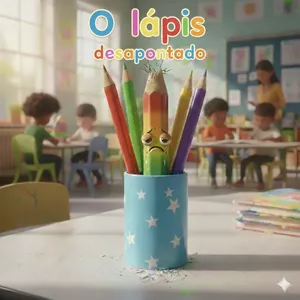 Imagem de capa para o Ebook O Lápis Desapontado