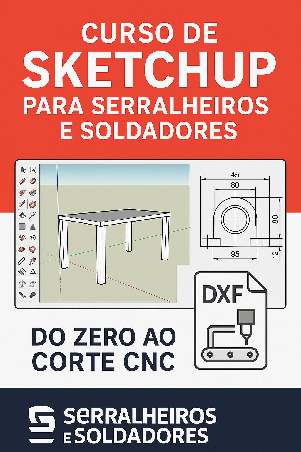 Imagem do curso Curso básico de desenho sketchup