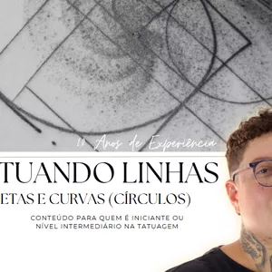 Imagem de capa para o Curso online Tatuando Linhas 