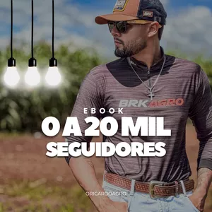 Imagem de capa para o Ebook DO ZERO A 20 MIL SEGUIDORES 